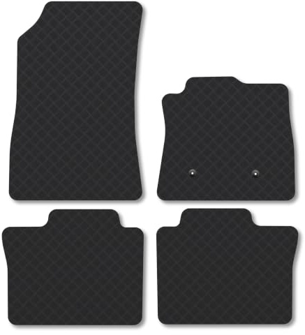 Renault Rafale (2023+) [Full Hybrid] 3mm Rubber Car Mats | Tailored Fit Durable Floor Mats Full Coverage Protection Waterproof Accessories Easy Clean Anti Slip Made in the UK