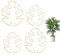 CHIHOLEN Monstera, 4 supporti per piante di Monstera, supporto per piante di Monstera, supporto per piante rampicanti, accessori per giardini esterni