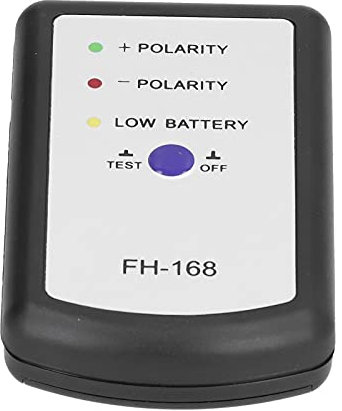 Phasememetro di polarità Negativa Positiva del Corno di Cassa del Tester di Fase per Autoulizia del Audio MATERIALE ABS MATERIALE ABS BATTERE