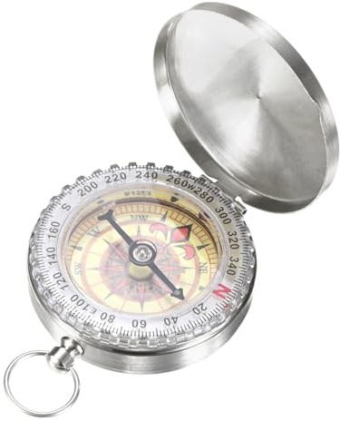 TIXIPEM Camping Survival Compass - Copper Glow in the Dark Compass