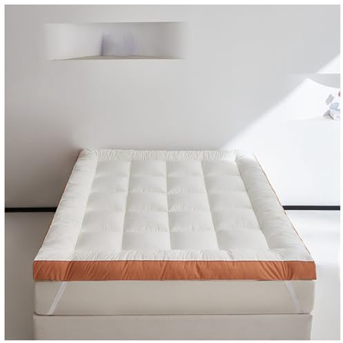 HUMAJORY Faltbare Futonmatratze – 3-Zoll-Matratze – Passt In Den Schrank! Perfekt for Gäste, Schlafsäle Und Kleine Häuser(White,90x200cm)