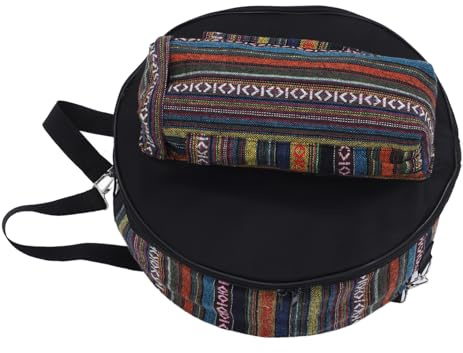 BAZEITFLOW Trommeltasche und Gewebe aus Großem Tragbare mit Oxford Tragegriff Gepolsterte Fassungsvermögen Praktischem Aufbewahrung und Transport für Snare Drum