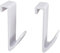 SOMATHERM FOR YOU SPB-Set di 2 Ganci per Tubo Piatto Bianco Asciugamano Asciutto, None