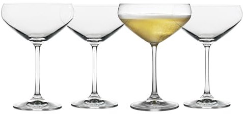 Lyngby Glas Juvel Champagne Glass 34cl, Set of 4