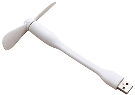 Mini ventilatore USB portatile - Bianco