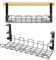 Kabelmanagement Schreibtisch, Kabelkorb zum Verwalten von Kabeln Ohne Bohren, Cable Management, Untertisch Kabelmanagement, Kabelhalter Schreibtisch für Startseite Büro Schwarz Home Office