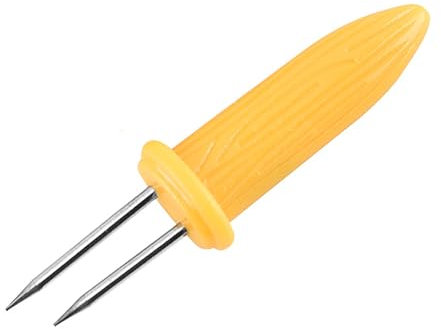 12st Maiskolben Halter Edelstahl Prongs Spieße Gabeln Partei Küchenhelfer Obst Und Salate Ideal für Familien Picknick