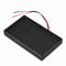 Portable 8Pcs Aa Battery Holder Battery Storage Box with Cover Power Switch 8 12v Battery Holder 8 6v Battery Case Bl Connect Battery Aa Holder Case on Off Switch 12v AAA Battery
