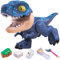 Dinosaurier -Schreibwarensets, 5 in 1 Spezialbleistift -Gehäuse -Sets umfassen Herrscher, Bleistift, Bleistiftschärfer, Bindungsmaschine, Radiergummi -Dinosaurier -Spielzeug -Studenten für Junge