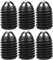 Stantuffo a sfera M12 10 pezzi, set di pistoni a molla a sfera in acciaio al carbonio con attacco esagonale con filettatura a vite, finitura ossidata nera(M12*25(10PCS))