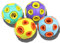 SCHITEC Hundebälle mit Glockenklang, Gummi-federnde Fetch Ball für mittlere große Hunde, interaktive Haustier Kauspielzeug (Small 2)