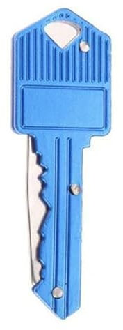 XTRAFAST Schlüsselanhänger Messer Schlüssel Schlüsselmesser kleines Taschenmesser Camping (Blau)