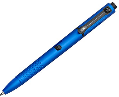 OLIGHT O'Pen Glow 120 Lumens LED Pen Light with Green Beam, Rechargeable EDC Flashlight for Writing, Work, Adventure, Professional Business (Blue)