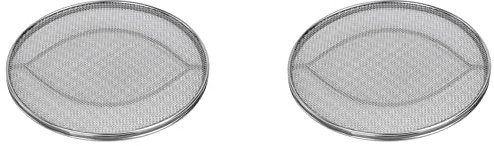 Ranber 2X Edelstahl-Spritzschutz für Ninja Foodi FG551, ZubehöR für Ninja Foodi Smart XL 6-In-1-Innengrill Wiederverwendbar