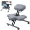 Minglez Kniestuhl Ergonomisch Cross -Beinstuhl mit Komfortablen Kissen, Kniendem Stuhl Ergonomisch für Büro, ADHS -Stuhl für Zappelige Sitter, Leicht zu Wechselnden Positionen