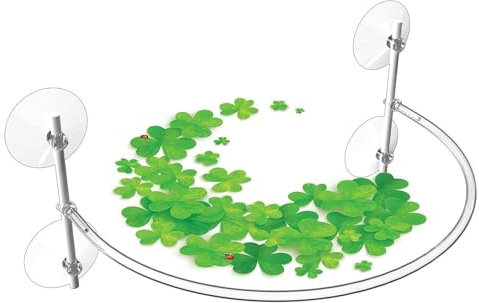 Fabixoin Schwimmender Pflanzenring für Aquarien, schwimmender Pflanzenzaun | Fischfutterring Schwimmender Pflanzenring | Futterring, modisches Design, Aquarium-Filterzubehör