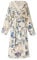 Pip Studio Bademantel Secret Garden Weiß/Blau L