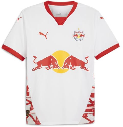 Puma RB Salzburg Heimtrikot 24 25 weiß RBS Home Shirt Fan Jersey, Größe:XL
