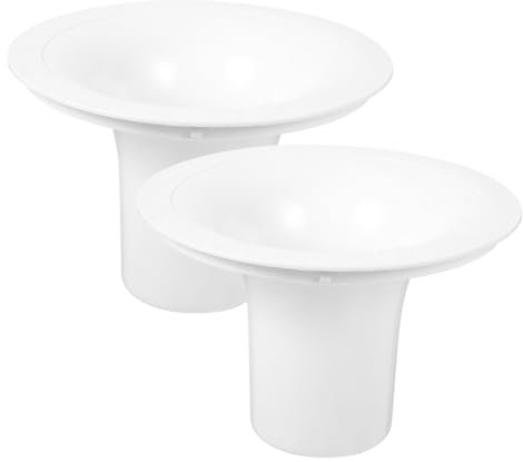 4 Stück Obere Abdeckung Des Wasserspenders Intelligenter Wasserspender P-wasserspender Flaschenhalter Für Wasserspender Ersatzsitz Für Wasserkühler Teile Für Weiß Plastik ORFOFE