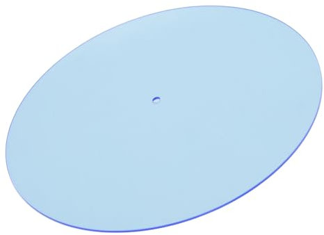 Record Player Mat, Acrylic Platter Slipmat Reduce Static Dust Noise Improves Sound Quality Turntables Antistatic Tighter Defined Bass for Musicians Engineers Hifi Enthusiasts