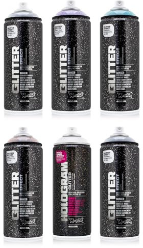 Montana Glitzer Spray 400ml Glitter Effekt Sprühlack - Dusty Gold