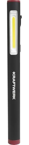 KRAFTWERK LED Stiftlampe | Pen Light | Taschenlampe LED mit 2 Magneten und Halte-Clip | Stabtaschenlampe schlag- und stossfest nach IK07 Werkstattlampe Art. Nr.: 703.000.000