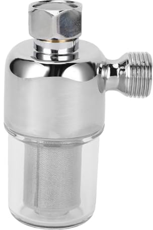 Fafeicy Prefiltro per Scaldabagno Elettrico in Acciaio Inossidabile a Prova di Esplosione 40um Rimozione Sedimenti con Anti-incrostazione per Scaldacqua Elettrici a Gas