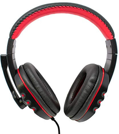 Dynamode MX-878 USB Headset with Microphone/Inline Volume Control/Stereo Headphones for PC, Laptop, Skype/iCHOOSE