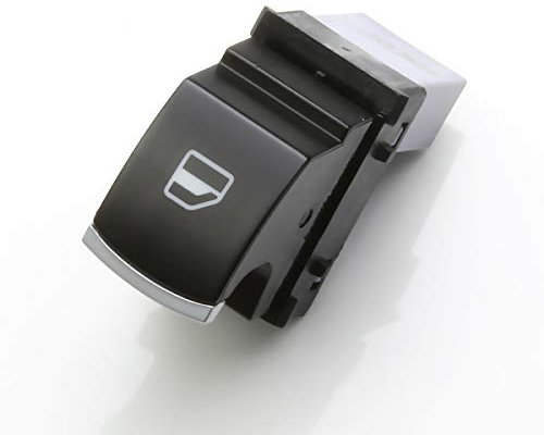 LST Fensterheber Schalteinheit Schalter Taste vorne rechts hinten kompatibel mit Seat Alhambra VW Amarok Caddy CC Eos Golf VI Jetta Passat B7 Scirocco Sharan Tiguan Touareg Touran Transporter T6