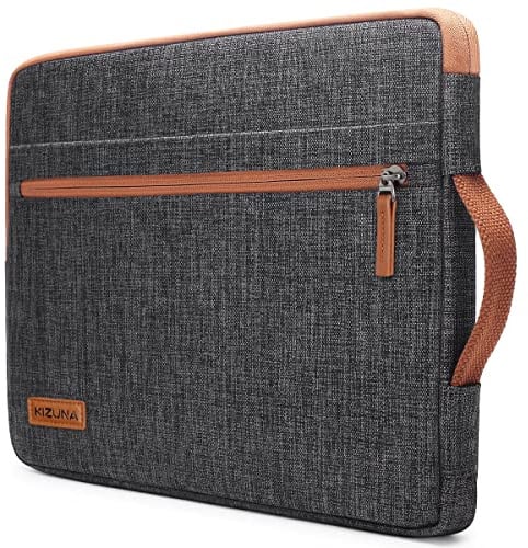 KIZUNA Laptoptasche 15.6 Zoll Notebook 16 Tasche Laptop Für MacBook Pro 16 M2/16 Lenovo IdeaPad 5 Pro & Pro 5i/Flex 5 & 5i/IdeaPad 3i & Slim 3i/Legion Pro 5/HP/Huawei/Dell Hülle 15 Sleeve Bag,Braun