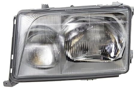BESTPRICE 1x Hauptscheinwerfer vorne links H4 / H3 Frontscheinwerfer, Kompatibel mit MERCEDES-BENZ E-Klasse (W124), E-Klasse Cabriolet (A124), E-Klasse Coupe (C124), E-Klasse T-Model (S124)