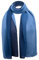 Basic Sense Two Tone Chiffon Scarf, Two-tone Navy
