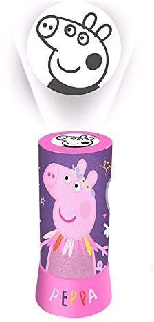 LED Projektionslampe, Peppa Pig, Batteriebetriebene LED Projektionslampe mit wunderbarem Peppa Pig Motiv, KL83695, Kids Licensing