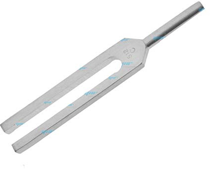 Tuning Tunning Fork Chakra Tuner 128C 256C 512C 1024C 2048C Shuffle Rubber Handle CeMark High Intonation Sliver for Neurology Home (256C, Plain)