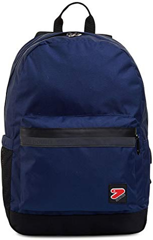 Seven Zaino Scuola PRO, Multicolore - Tasca Porta Borraccia, Tasche Laterali - Tasca Porta PC - Zaino Ragazzo con Power Bank e Attacco USB