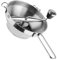 Cabilock Tritacarne Manuale in Acciaio Inox, per Verdure, purea di Patate, pomodori, Mela, Argento e caffè
