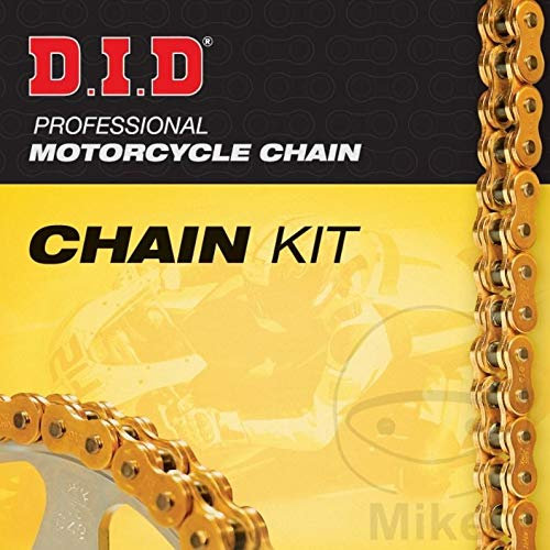 DID 520VX3 X-Ringkette Kettensatz Gold verstärkt passend für BMW F650GS 2000-16, 16-47-112