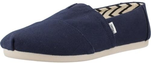 TOMS Alpargata Cotton Canvas Mens Navy Espadrilles