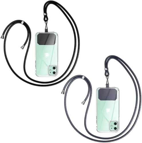 GUMO-LONG Handyband Universal zum Umhängen - Kompatibel mit jedem Handy und Smartphone, Kette zum Umhängen, Hülle mit Kordel, Handyband mit jeder Hülle kombinierbar
