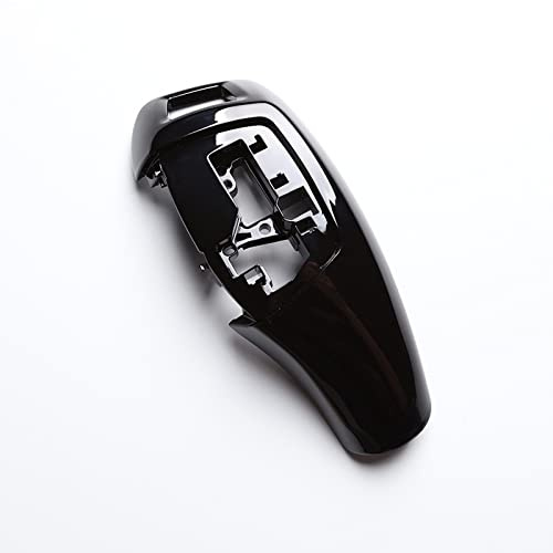 NCOUUOCN LHD RHD ABS Carbon Fiber Schalthebel Knob Abdeckung Kompatibel mit BMW F20 F22 F30 F35 F36 F10 F18 F07 F06 F01 X3 X4 F25 F16 (PIANO BLACK, LHD)