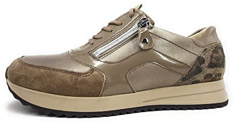 Waldläufer Vicky Damenschuhe Schnürschuhe Sportive sportlicher Schnürer Braun Freizeit, Schuhgröße:EUR 39 | UK 6