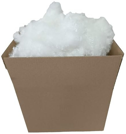 Haus und Deko Füllwatte waschbar 4kg Kissenfüllung Faserbällchen Bastelwatte Polyester