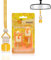 Car Air Fresheners for Men | Orange Smell Air Freshener Car | Strong Perfume Car Hanging Diffuser with Odour Eliminaor Technology | Car Accessories for Women | Car Scents Air Fresheners by Ikeda