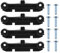 VGOL 4 Soportes para Disipador de Calor de CPU AM4 Base de Soporte para Ventilador de CPU AMD con 8 Tornillos de Montaje Componentes de Repuesto para Computadora Plástico Negro