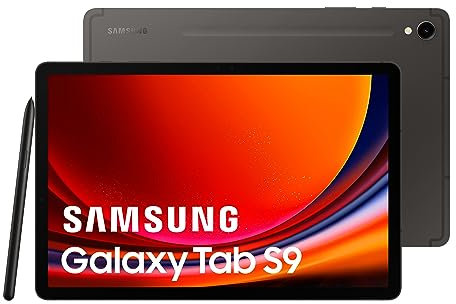 Samsung Galaxy Tab S9 SM-X716B 5G 128 GB 27.9 cm (11) Qualcomm Snapdragon 8 GB Wi-Fi 6 (802.11ax) Android 13 Graphite (Renewed)
