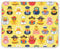 DV DESIGN 1 x Rubber Ducks Mouse Mat - Job Kids Bath Duckies Cute Duck Funny Novelty Desk Accessories Computer Office Work Home Mousepad Pad IT #81569