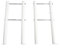 Radiator Floor Feet Bracket, Radiator Vertical Fixed Bracket, Freestanding 2 Column Traditional Radiator Feet, For Vertical Cast Iron Radiators(20CM thick section)