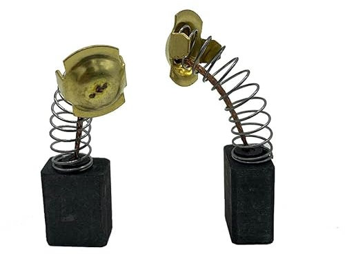 2x Carbon Brushes Motor Carbon Brushes for Ryobi W6610 / W 6610 Circular Saw Replaces 999-043 and 025 and 056 and 073 7 x 11 x 17 mm