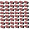CRILSTYLEO 180 Grit Sanding Bands for Nail Drill 100pcs Abrasive Sleeves for Manicure Cylindrical Grinding Heads for Professional Nail Art and Woodcarving