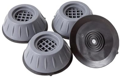GSCLZ 4Pcs Anti Vibration Füße Pads Gummi Beine SlipStop Stille Skid Raiser Matte for Waschmaschine Unterstützung Dämpfer Ständer Zubehör